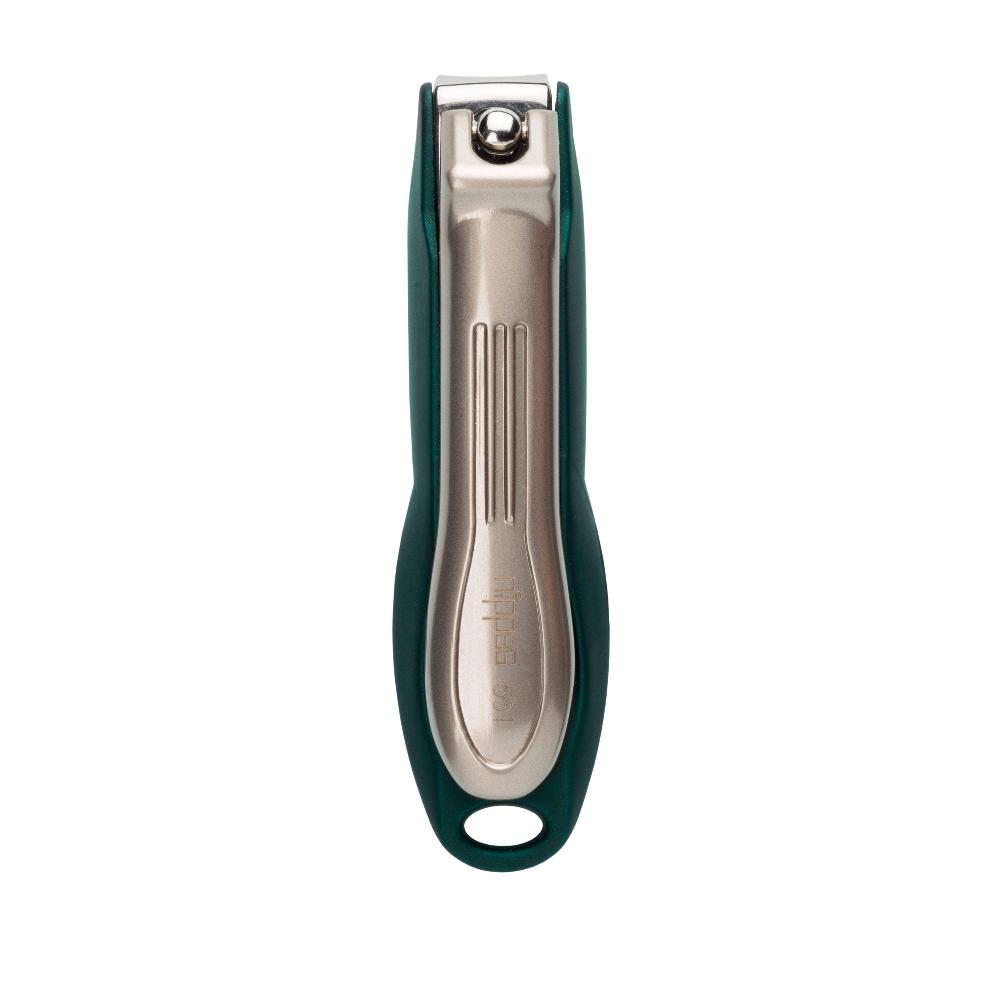 Nail Stainless Steel Clippers 561 with Clipping Catcher by Nippes, Germany