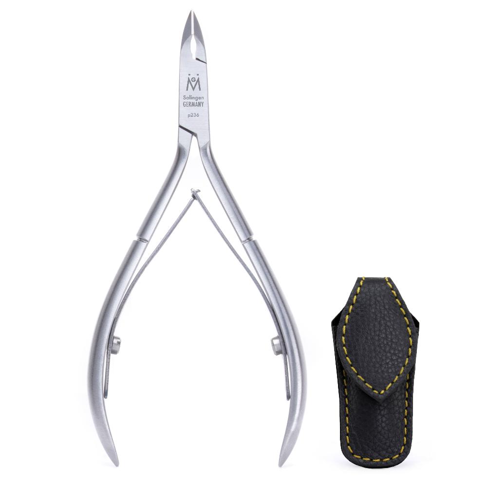 p236-GERMANIKURE Luxury Double Sharpened Cuticle Nipper, Ethically