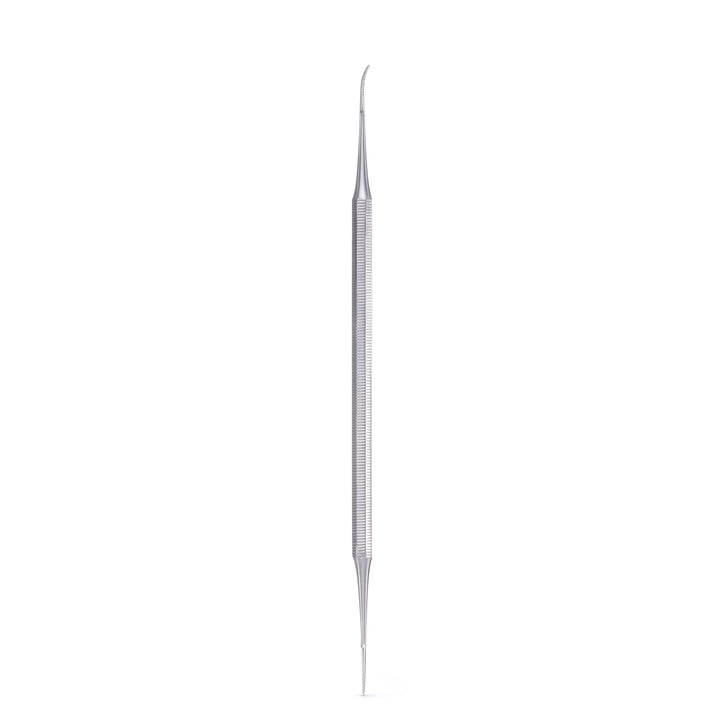 GERMANIKURE Straight & Curved Double Nail File for Ingrown Toenails in Leather Case, Made in Solingen Germany, Pedicure