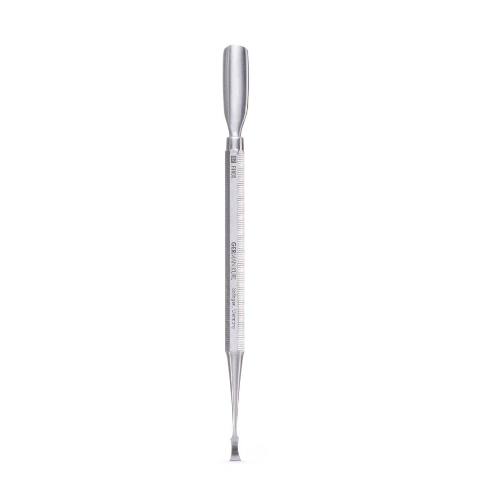 GERMANIKURE Cuticle Pusher & Scraper in Leather Case, Manicure Tools Made in Solingen Germany