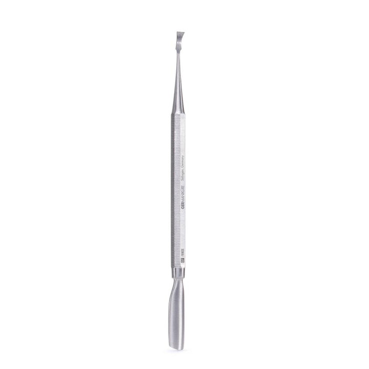 GERMANIKURE Cuticle Pusher & Scraper in Leather Case, Manicure Tools Made in Solingen Germany