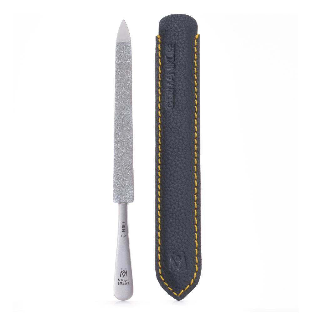 f12 - Sapphire Nail File Medium and Fine Grit in Suede – Zamberg Com