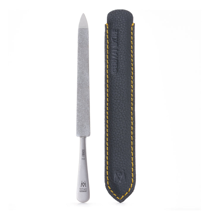 f12 - Sapphire Nail File Medium and Fine Grit in Suede