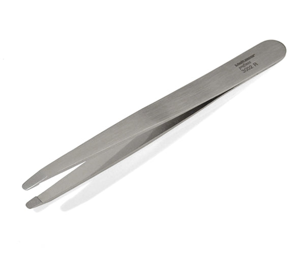 PROFINOX Stainless Steel Rounded Tweezers 9.5cm by Malteser, Germany