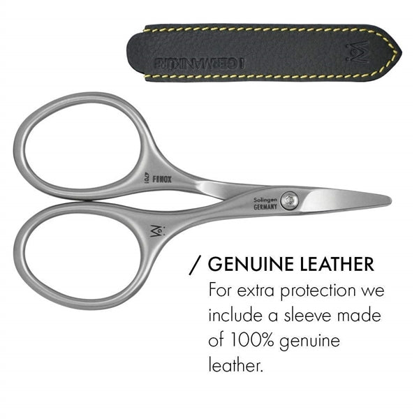 German FINOX®22 Self-Sharpening Combination Nail & Cuticle Scissors