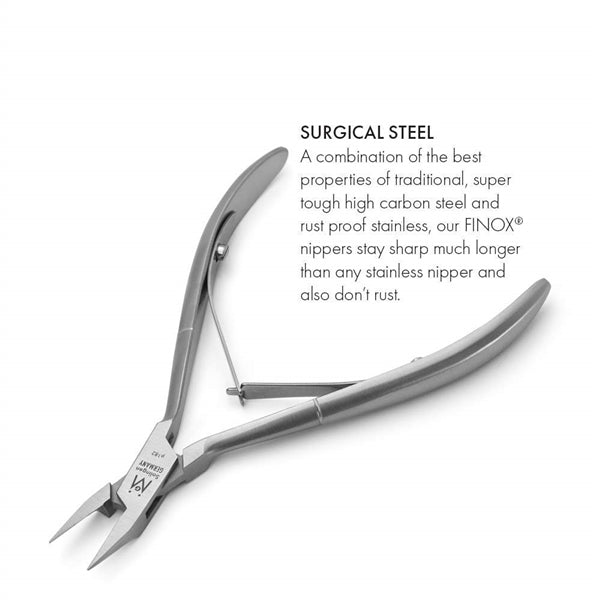 p182 - Tapared Ingrown Nail Nippers FINOX® Surgical Stainless Steel Cutters