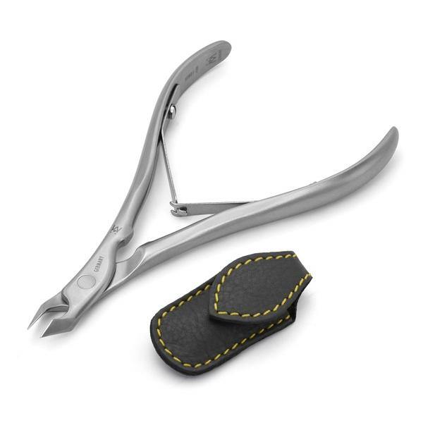 r155 - 5mm 1/2 Jaw Tapered Cuticle Nippers FINOX® Surgical Stainless Steel Cuticle Remover