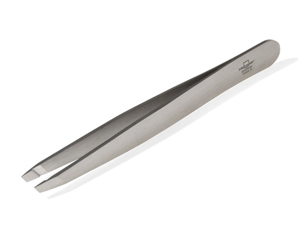 PROFINOX Stainless Steel Slanted Tweezers 9.5cm by Malteser, Germany