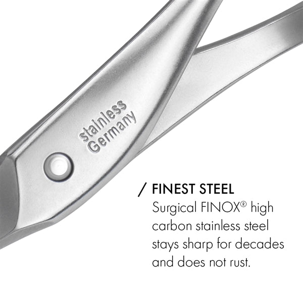 German FINOX® Combination Nail & Cuticle Scissors