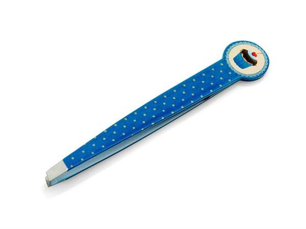 "Cupcake" Slant Tip Stainless Steel Tweezers by Niegeloh, Germany