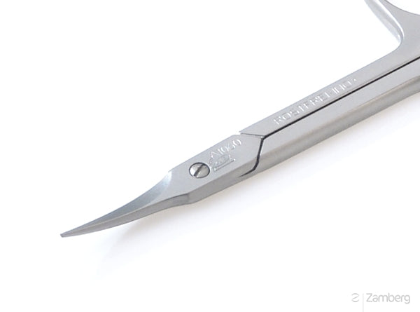 German INOX Tower Point Cuticle Scissors, Cuticle Remover by Erbe