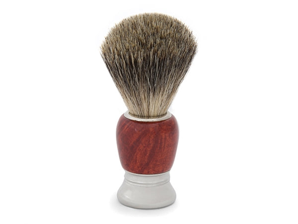 Burl Wood Shaving Brush by Erbe, Germany