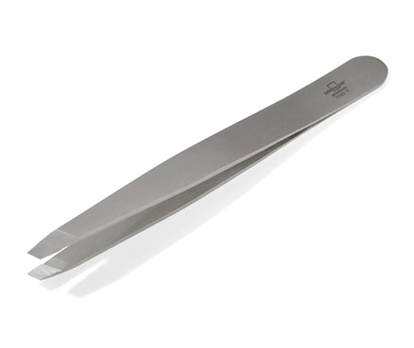 PROFINOX Stainless Steel Slanted Tweezers 9.5cm by Malteser, Germany