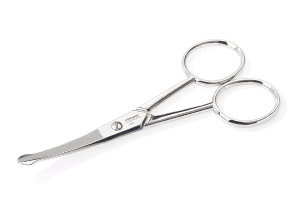 Mustache & Beard Scissors, Facial Hair Trimmer by Malteser, Germany