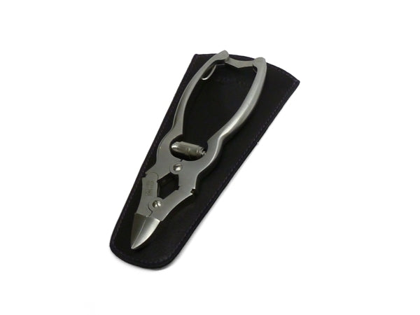 Large Leather Sleeve in Black for Toenail Nippers 16.5cm by Zamberg