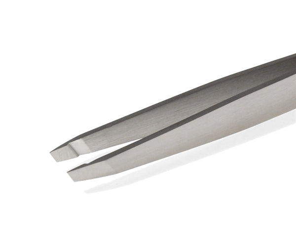 PROFINOX Stainless Steel Slanted Tweezers 9.5cm by Malteser, Germany