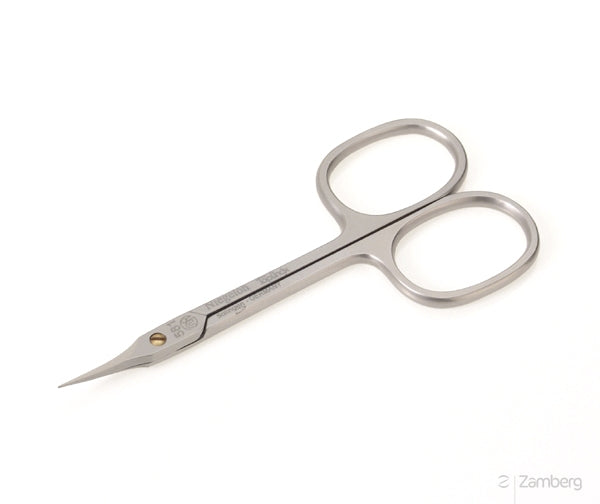 TopInox® Curved Tower Point Cuticle Scissors, German Cuticle Remover by Niegeloh