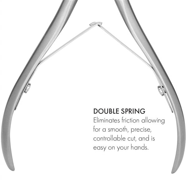 r175 - 5mm 1/2 Jaw Standard Cuticle Nippers FINOX® Surgical Stainless Steel Cuticle Remover