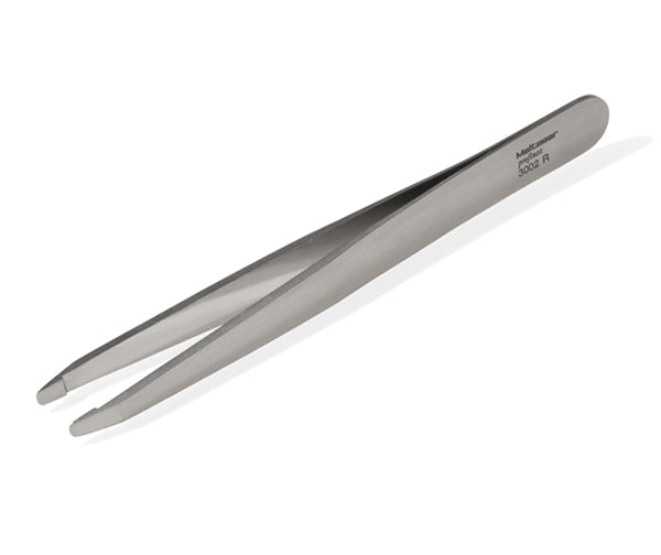 PROFINOX Stainless Steel Rounded Tweezers 9.5cm by Malteser, Germany