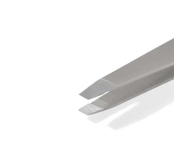 PROFINOX Stainless Steel Slanted Tweezers 9.5cm by Malteser, Germany