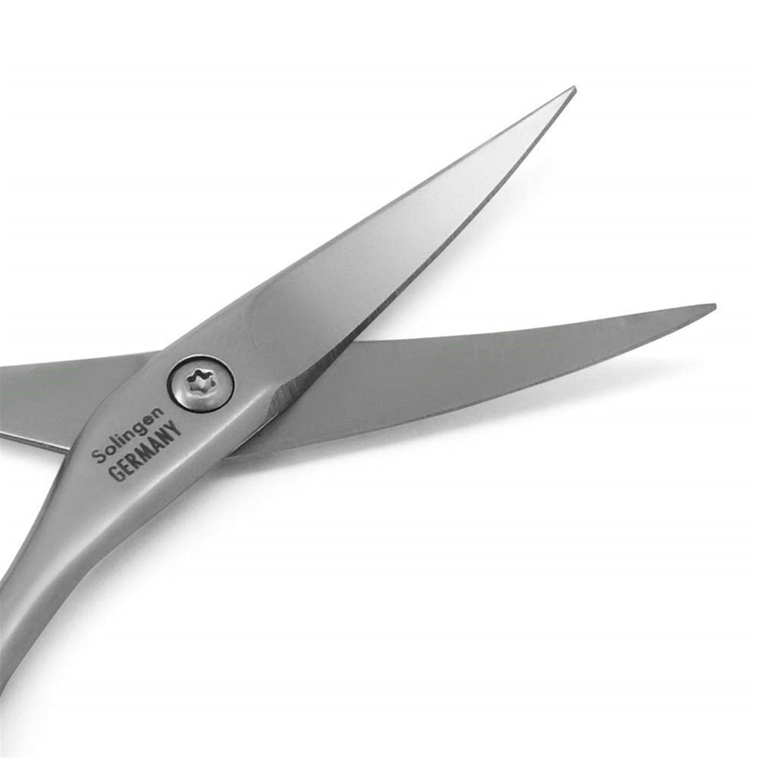 GERMANIKURE 8pcs Set FINOX® Surgical Stainless Steel: Clippers, Cuticle Nippers, Scissors, Tweezers, Nails File Implements
