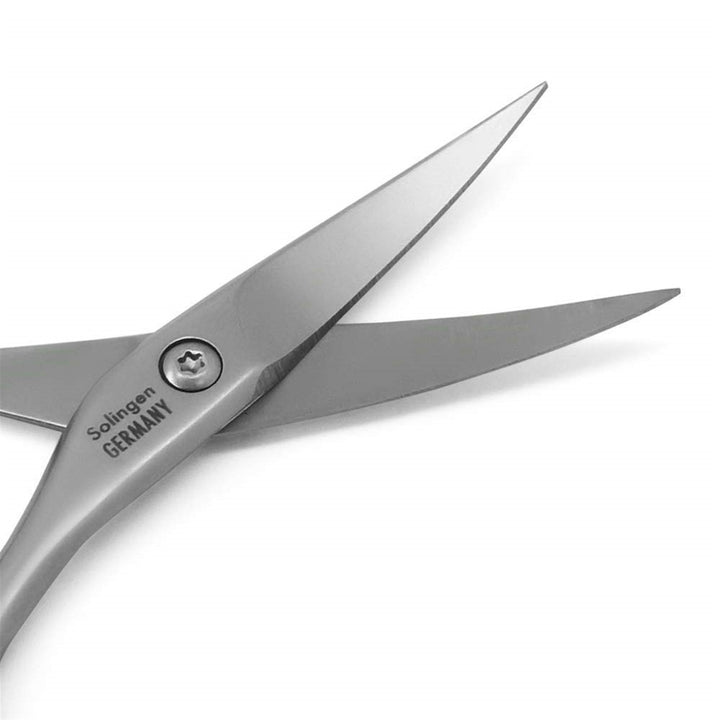 GERMANIKURE 8pcs Set FINOX® Surgical Stainless Steel: Clippers, Cuticle Nippers, Scissors, Tweezers, Nails File Implements