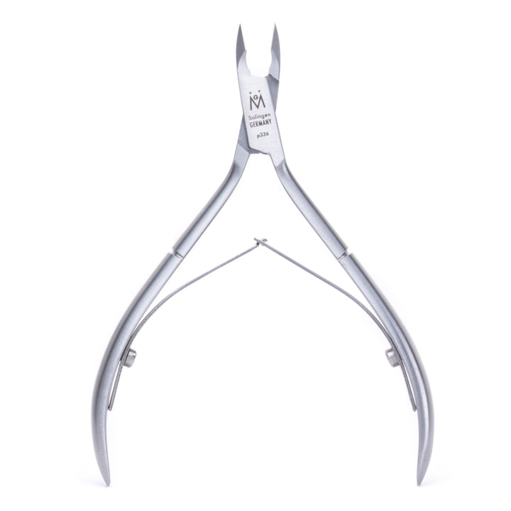 p336 GERMANIKURE Luxury Double Sharpened Cuticle Nipper, Ethically Made in Solingen Germany