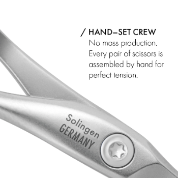 GERMANIKURE 5pc Men's Manicure Set - FINOX® Surgical Steel: Beard & Mustache Scissors, Cleaner, Sapphire Nail File, Tweezers, Toenail Clippers in Leather