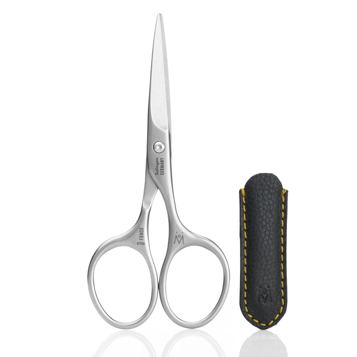 4706 -  Mustache & Beard Scissors  FINOX® Stainless Steel Hair Trimmer by GERmanikure
