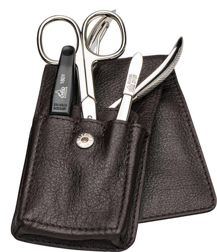 Compact 4-Piece Manicure Set by Erbe, Solingen, Germany