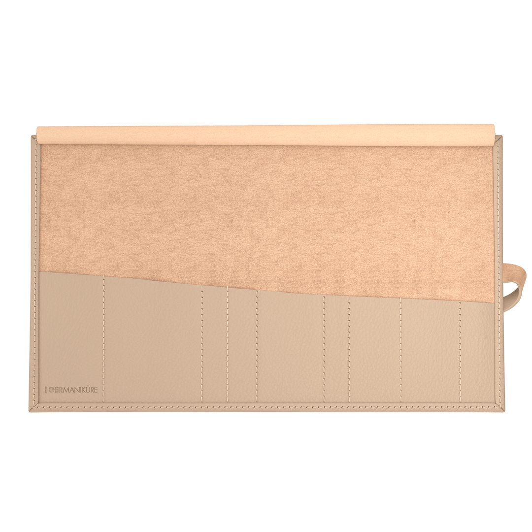 Tall 8 Piece Leather Roll By GERMANIKURE