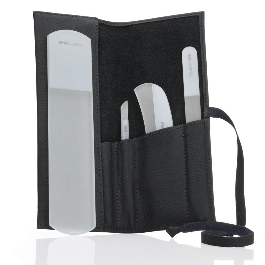 4pcs Cryatal Glass File Set 4pcs Cryatal Glass File Set