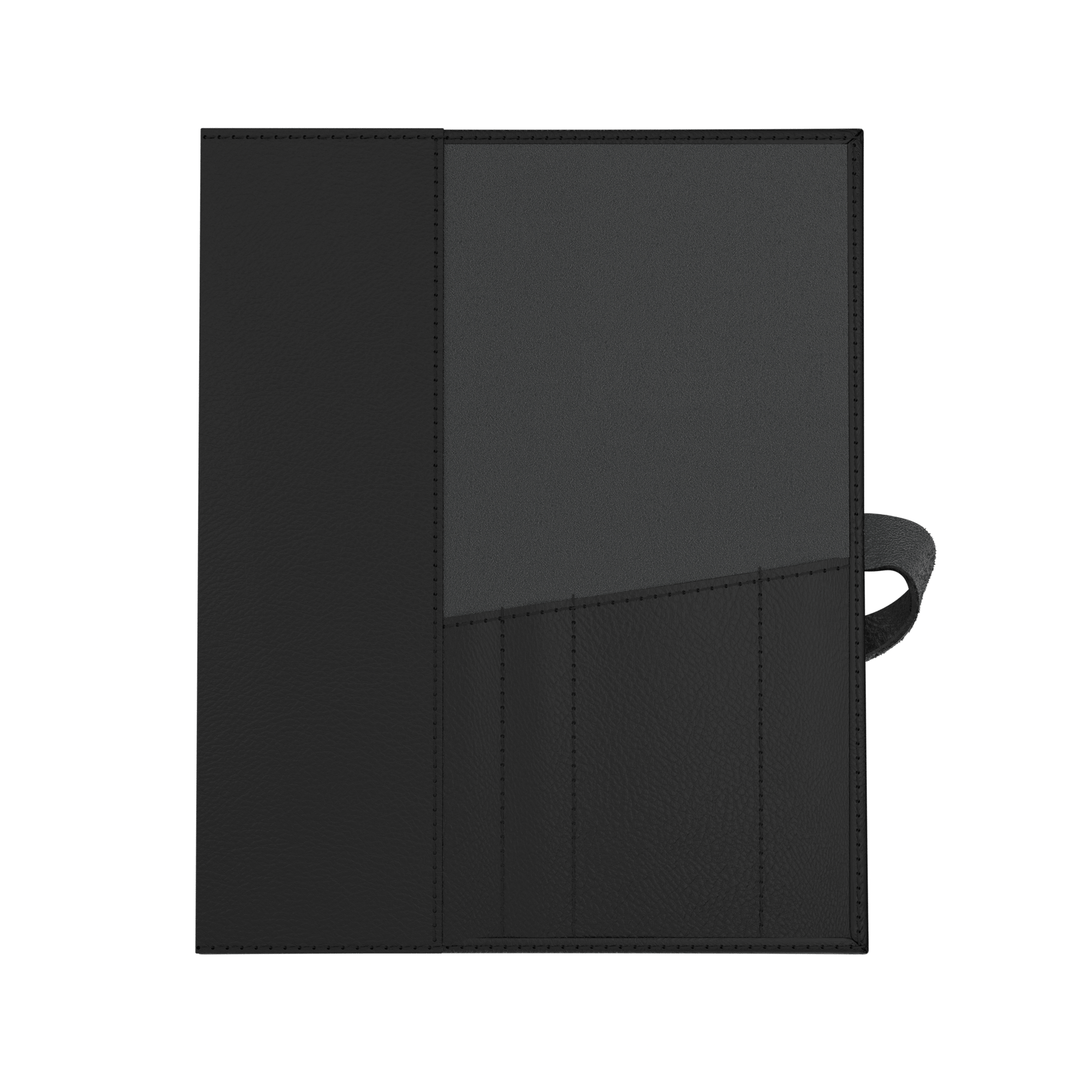 4 Piece Leather Roll with Pedicure Bar Pocket By GERMANIKURE