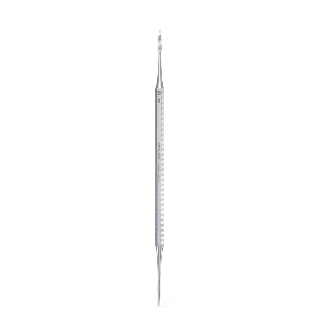 p02 - Straight Double Nail File for Ingrown Toenails FINOX® Surgical Stainless Steel