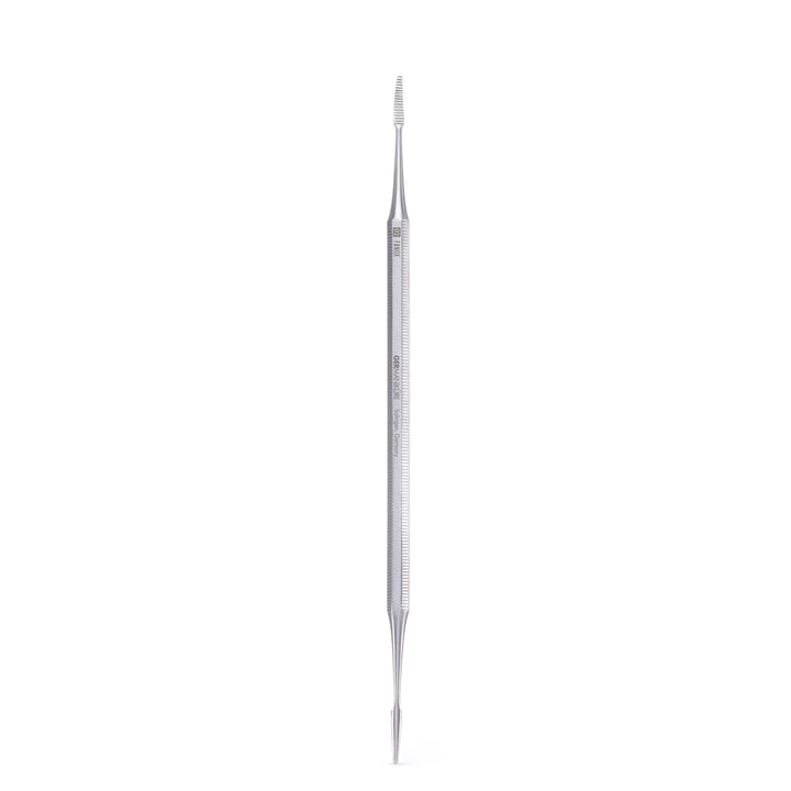 p02 - Straight Double Nail File for Ingrown Toenails FINOX® Surgical Stainless Steel