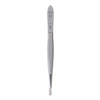 GERMANIKURE Straight Tweezers in Leather Case - Made in Solingen Germany