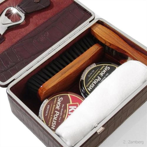 Leather Shoe Shine Kit by F. Hammann, Germany – Zamberg Com
