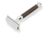 Safety Razor with Wenge Wood Handles by Timor, Germany