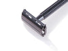 Traditional Butterfly Black-Chrome Plated Safety Razor by Timor,  Germany