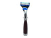 Gillette Fusion Razor with Wenge Wood Handles by Erbe, Germany