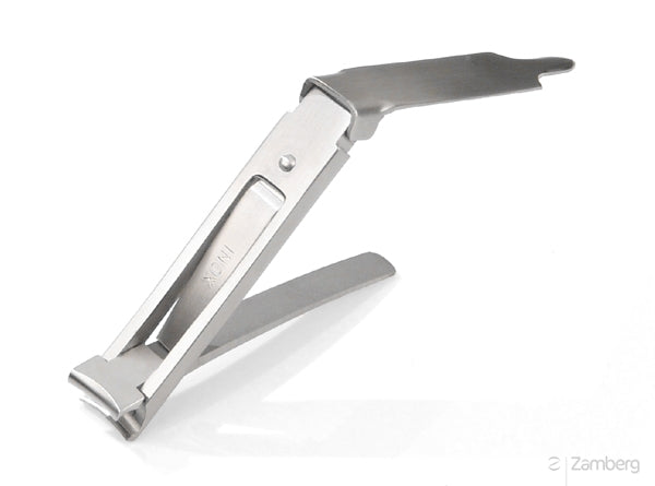 German PROFINOX Folded French Type Flat Nail Clipper 6cm by Malteser Zamberg Com