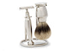 Mirror Shine Stainless Steel Classic Shaving Set by Erbe, Germany