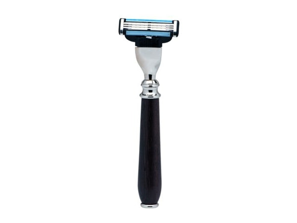 Erbe Razors Gillette MACH3 Razor with Wenge Wood Handles by Erbe, Germany – Zamberg Com