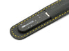 SUNgienic Genuine Patented Czech Crystal Glass Manicure Pedicure Nail File with Black Handle in Suede