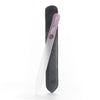 'HAPPINESS IS HOMEMADE' Genuine Czech Crystal Glass Nail File in Suede