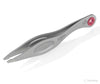"Antares" - Ring Lock System® Stainless Steel 9cm Ergonomic Slanted Tweezers by Premax®, Italy