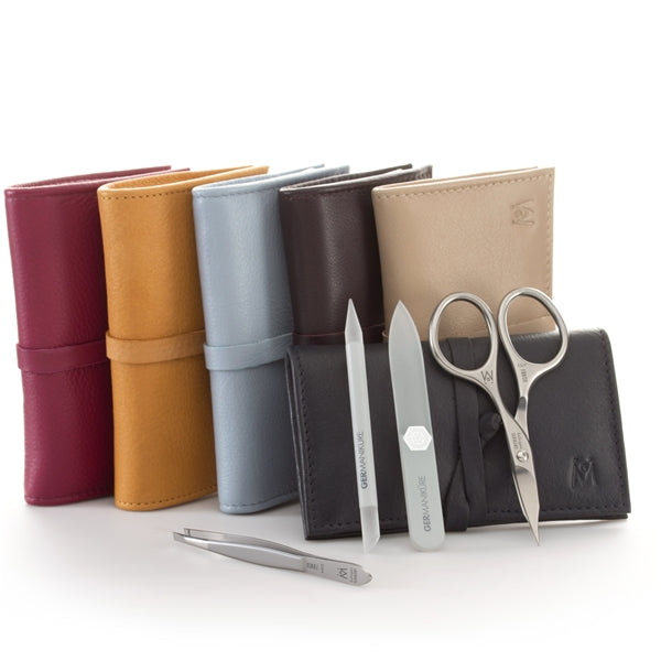 4pcs Nail Care Kit in Leather Case, FINOX® 4pcs Nail Care Kit in Leather Case, FINOX®