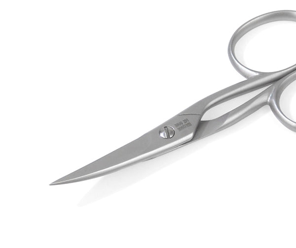 "Micro Serrated" Curved Nail Scissors, Nail Cutter by DOVO, Germany