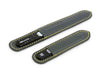 Genuine Patented Czech 2pc Crystal Glass Nail File Set - Nail Files in Suede