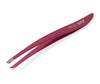 'Yes' Red Coated Stainless Steel Slanted Tweezers by Erbe, Germany